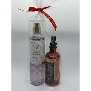Bath & Body Works Cozy Sunday Morning 8oz Mist & Love AROMATHERAPY Mist Pillow
